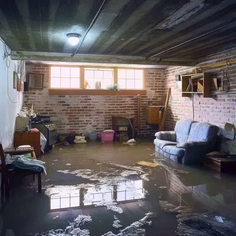 Flooded Basement Cleanup in Sunrise Lake, PA